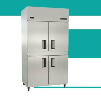 Imagem de CÂMARA FRIA  AÇO INOX REFRIGERADA 4 PORTAS VENÂNCIO